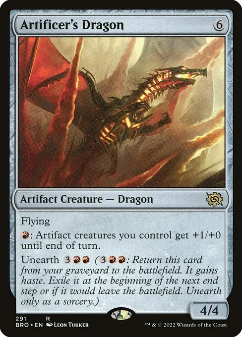 Artificer's Dragon · The Brothers' War 291/399