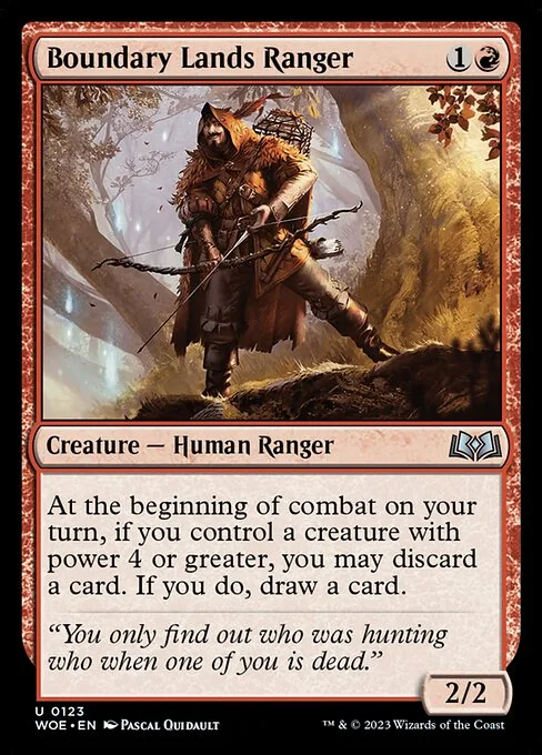 Boundary Lands Ranger · Wilds of Eldraine 123/381