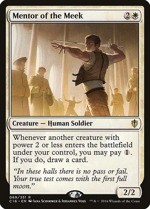 Mentor of the Meek · Commander 2016 69/351
