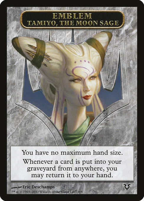 Tamiyo, the Moon Sage Emblem · Avacyn Restored Tokens 8/8