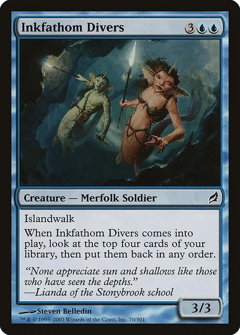 Inkfathom Divers · Lorwyn 70/301