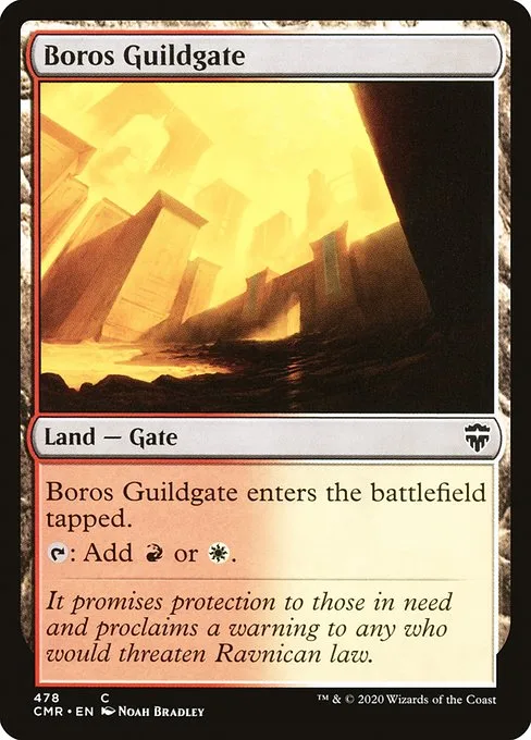 Boros Guildgate · Commander Legends 478/718