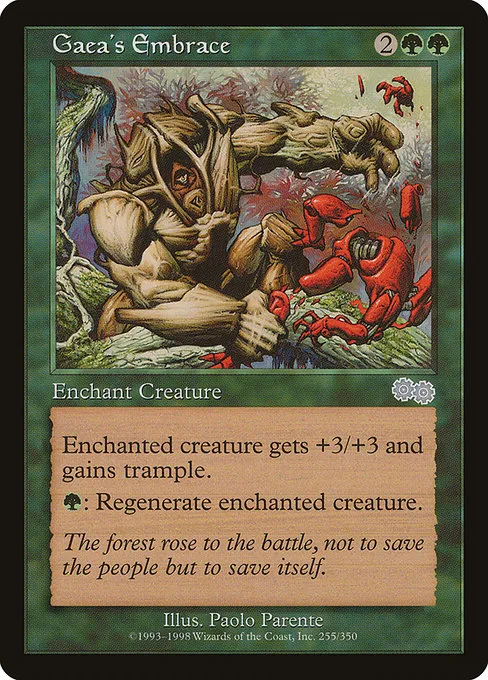Gaea's Embrace · Urza's Saga 255/357
