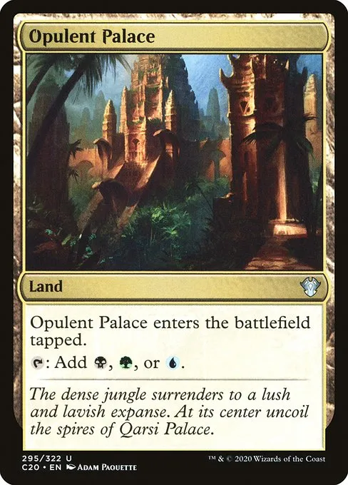 Opulent Palace · Commander 2020 295/322