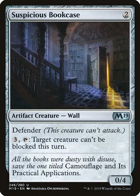 Suspicious Bookcase · Core Set 2019 246/314