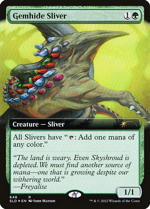 Gemhide Sliver · Secret Lair Drop 648/2547
