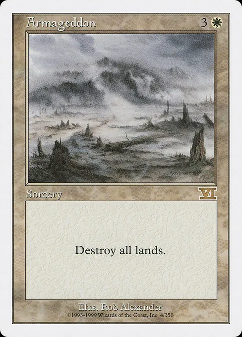 Armageddon · Classic Sixth Edition 4/351