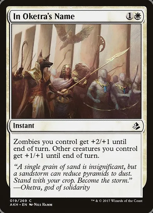 In Oketra's Name · Amonkhet 19/287
