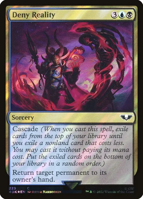 Deny Reality · Warhammer 40,000 Commander 223★/617