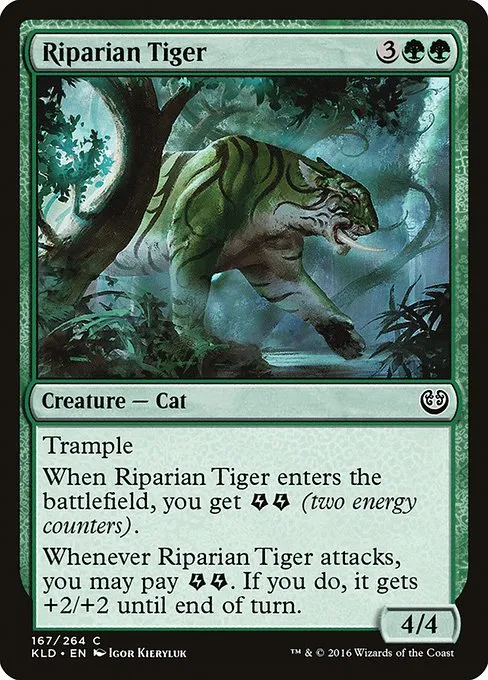 Riparian Tiger · Kaladesh 167/278
