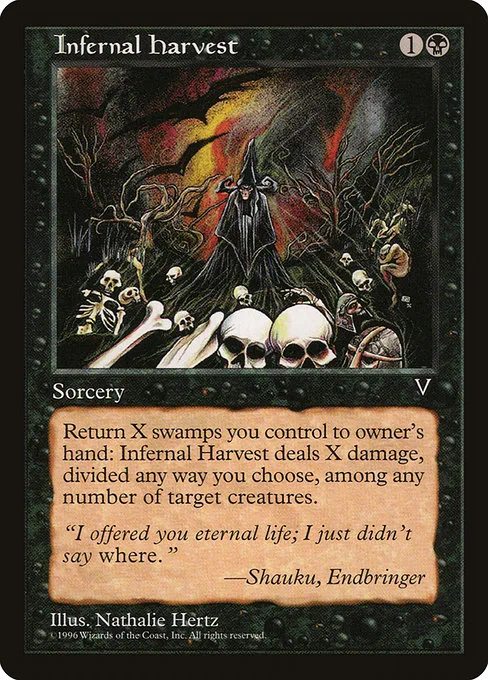 Infernal Harvest · Visions 62/167