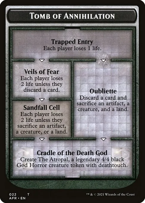 Tomb of Annihilation · Forgotten Realms Oversized Cards 22/3