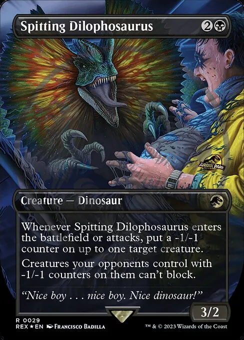 Spitting Dilophosaurus · Jurassic World Collection 29/45