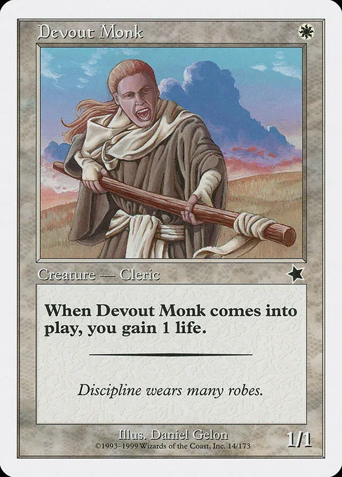 Devout Monk · Starter 1999 14/173