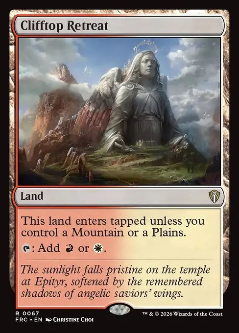 Clifftop Retreat · Reality Fracture Commander 67/2