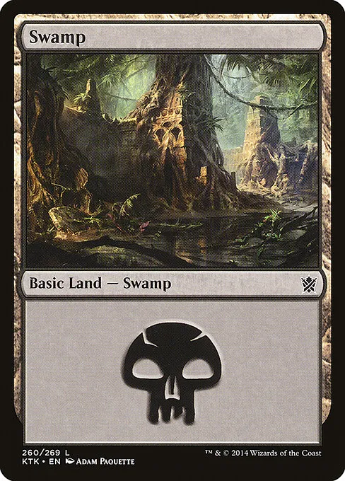 Swamp · Khans of Tarkir 260/293