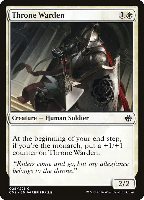 Throne Warden · Conspiracy: Take the Crown 25/222