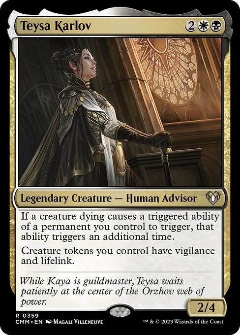 Teysa Karlov · Commander Masters 359/1067