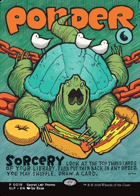 Ponder · Secret Lair Promo 19/51