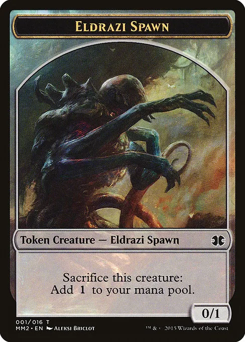Eldrazi Spawn · Modern Masters 2015 Tokens 1/16