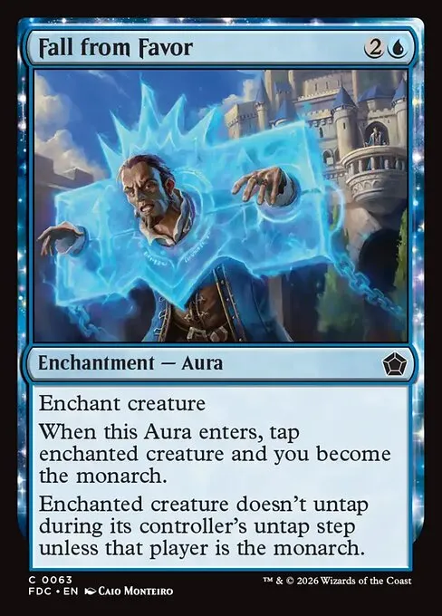 Fall from Favor · Foundations Commander 63/3