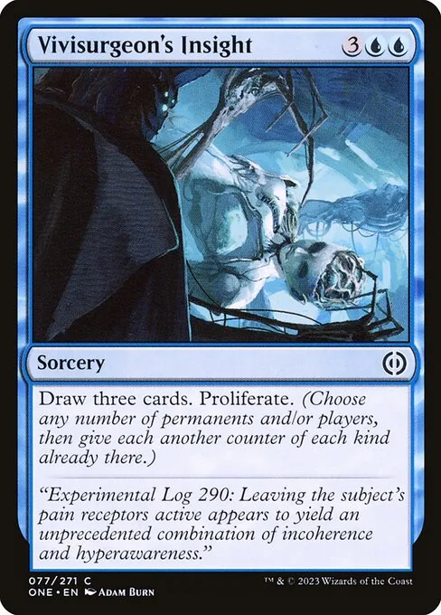 Vivisurgeon's Insight · Phyrexia: All Will Be One 77/479