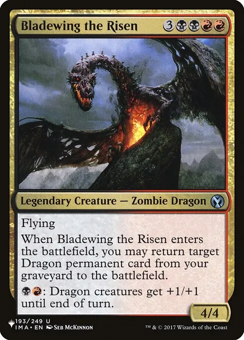 Bladewing the Risen · The List IMA-193/5050