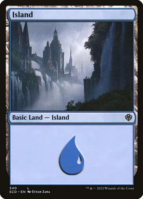 Island · Starter Commander Decks 340/352