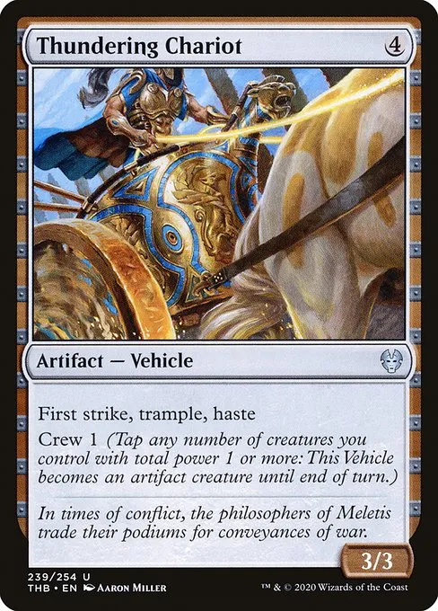Thundering Chariot · Theros Beyond Death 239/358