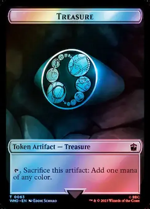 Treasure · Doctor Who Tokens 63/64