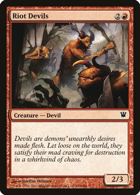 Riot Devils · Innistrad 160/264