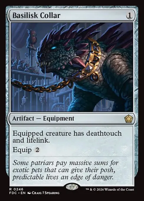 Basilisk Collar · Foundations Commander 246/3