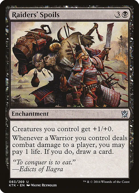 Raiders' Spoils · Khans of Tarkir 83/293
