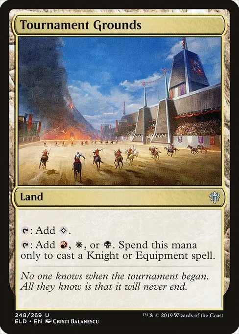 Tournament Grounds · Throne of Eldraine 248/398