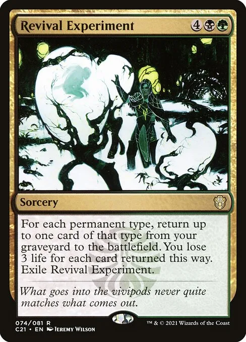 Revival Experiment · Commander 2021 74/409