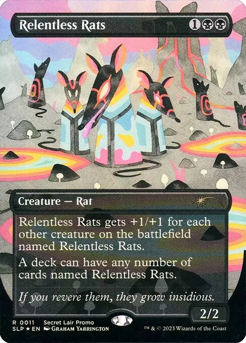 Relentless Rats · Secret Lair Promo 11/51