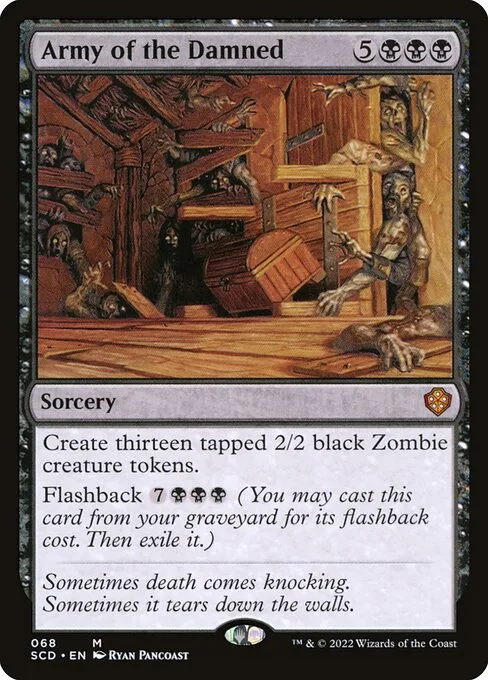 Army of the Damned · Starter Commander Decks 68/352