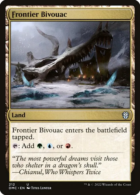 Frontier Bivouac · Dominaria United Commander 212/240