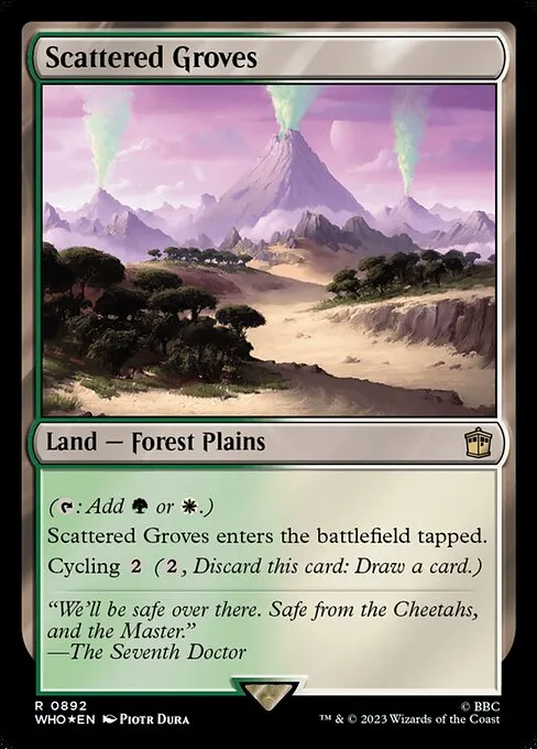 Scattered Groves · Doctor Who 892/1178