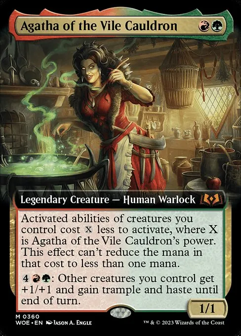Agatha of the Vile Cauldron · Wilds of Eldraine 360/381