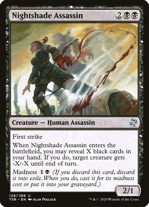 Nightshade Assassin · Time Spiral Remastered 128/411