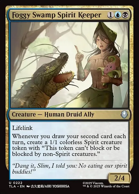 Foggy Swamp Spirit Keeper · Avatar: The Last Airbender 222/394