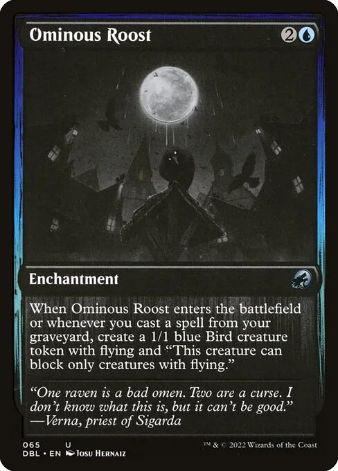 Ominous Roost · Innistrad: Double Feature 65/535
