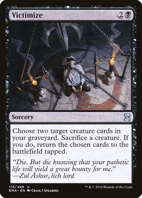 Victimize · Eternal Masters 113/249