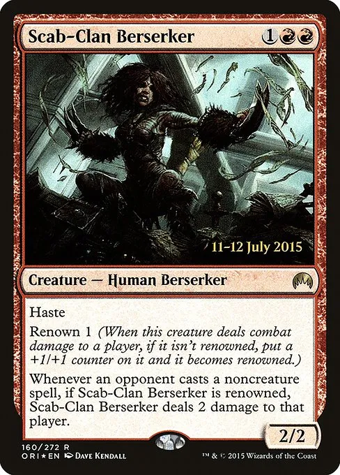 Scab-Clan Berserker · Magic Origins Promos 160s/54
