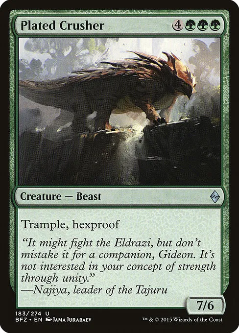 Plated Crusher · Battle for Zendikar 183/299
