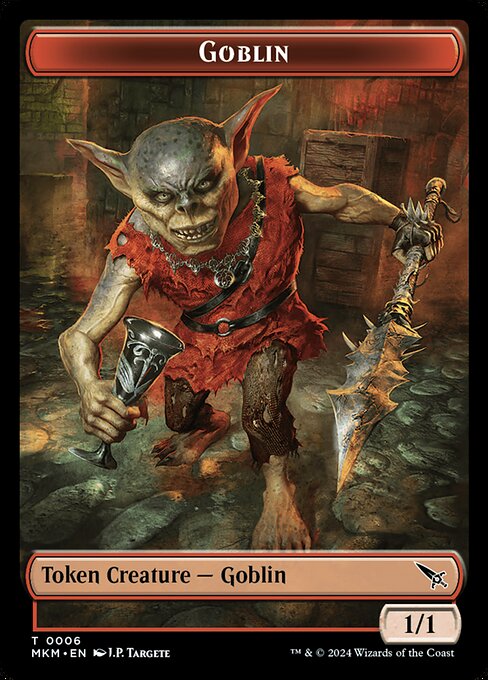 Goblin · Murders at Karlov Manor Tokens 6/22