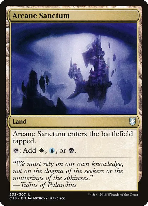 Arcane Sanctum · Commander 2018 232/307