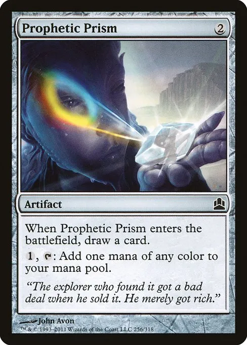 Prophetic Prism · Commander 2011 256/318