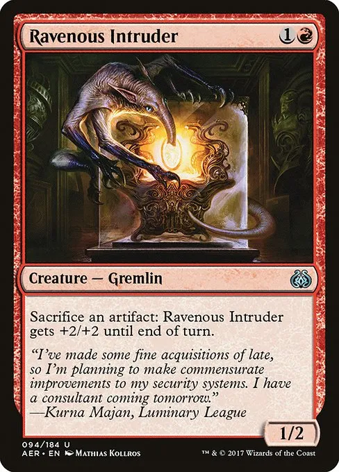 Ravenous Intruder · Aether Revolt 94/197
